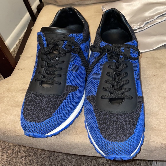 Blue Louis Vutton Sneakers size 11 US - Picture 3 of 9